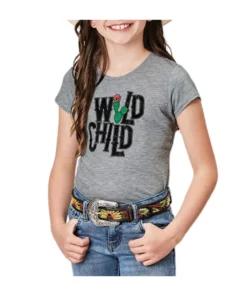Roper Girls' Wild Child Tee