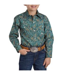Roper Boys' Western Snap Shirt