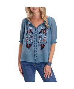 Roper Women's Peasant Blouse