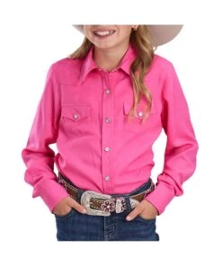 Roper Girls' Snap Shirt