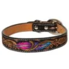 Weaver Twisted Feather Dog Collar