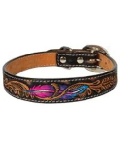 Weaver Twisted Feather Dog Collar
