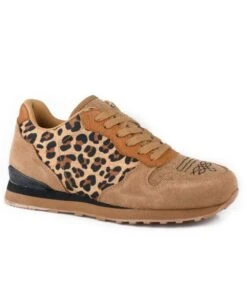 Roper Women's Giddyup Leopard Jogger Shoe