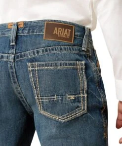 Ariat Men's M4 Boundary Boot Cut Jean -Cowpokes Onlines.com 10012136 2