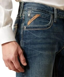 Ariat Men's M4 Boundary Boot Cut Jean -Cowpokes Onlines.com 10012136 3