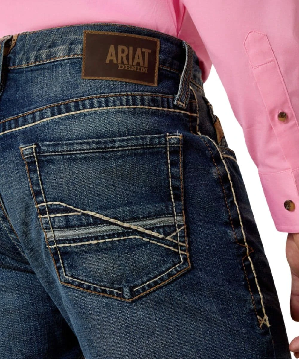 Ariat Men's M4 Preston Boot Cut Jean 4 Ariat Men's M4 Preston Boot Cut Jean - Image 4