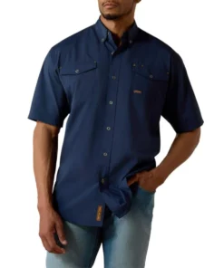 Ariat Men's Rebar VentTEK DuraStretch Button Down Work Shirt
