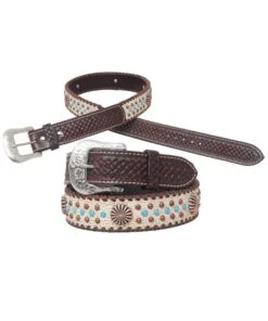 Circle Y Women's Dakota Pinwheel Belt