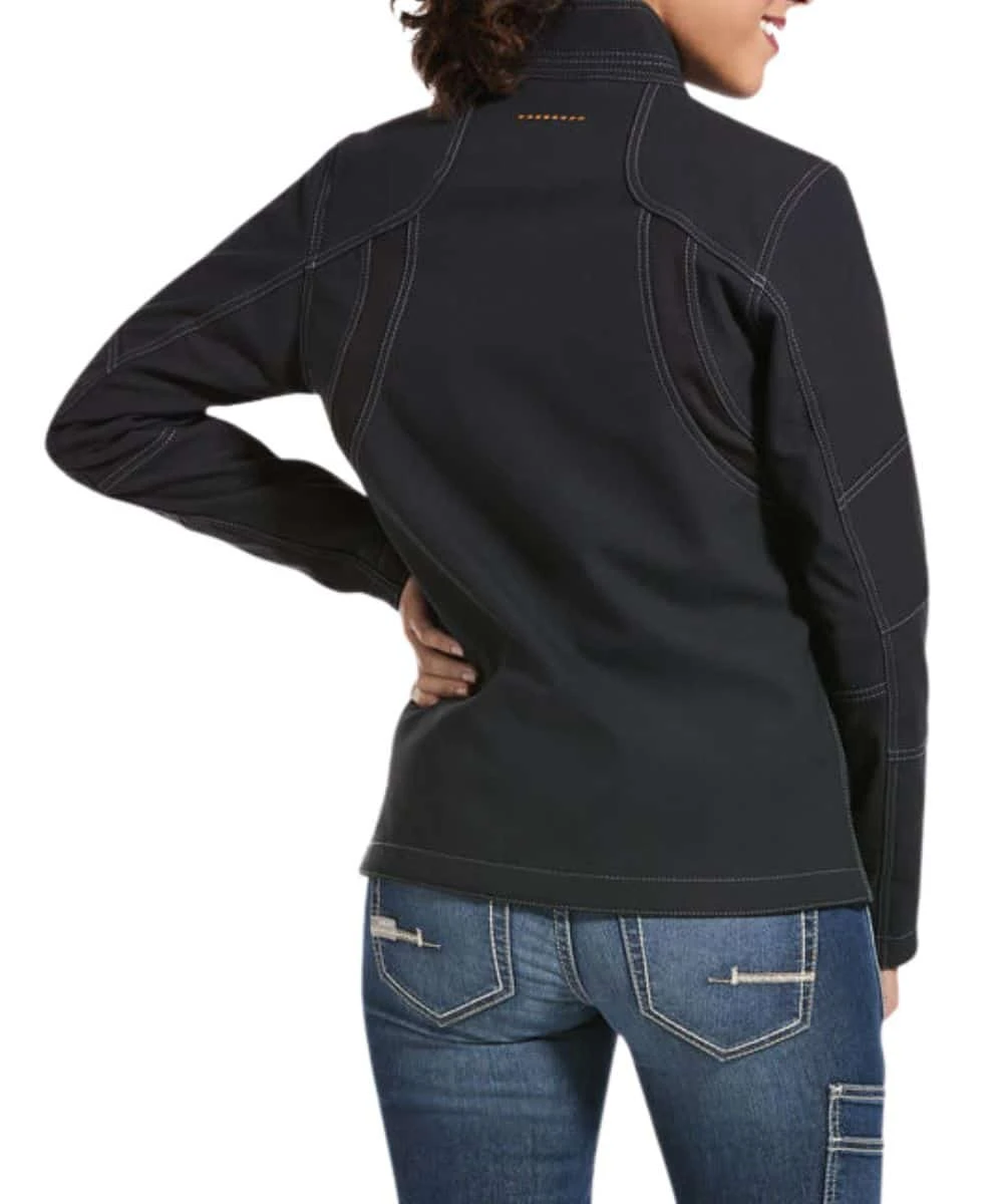 Ariat Women's Rebar Softshell Jacket 2 Ariat Women's Rebar Softshell Jacket - Image 2