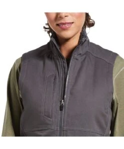 Ariat Women's Rebar DuraCanvas Insulated Vest 5 Ariat Women's Rebar DuraCanvas Insulated Vest -Cowpokes Onlines.com 10032919 c