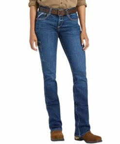 Ariat Women's Rebar Work Flex Riveter Boot Cut Jean