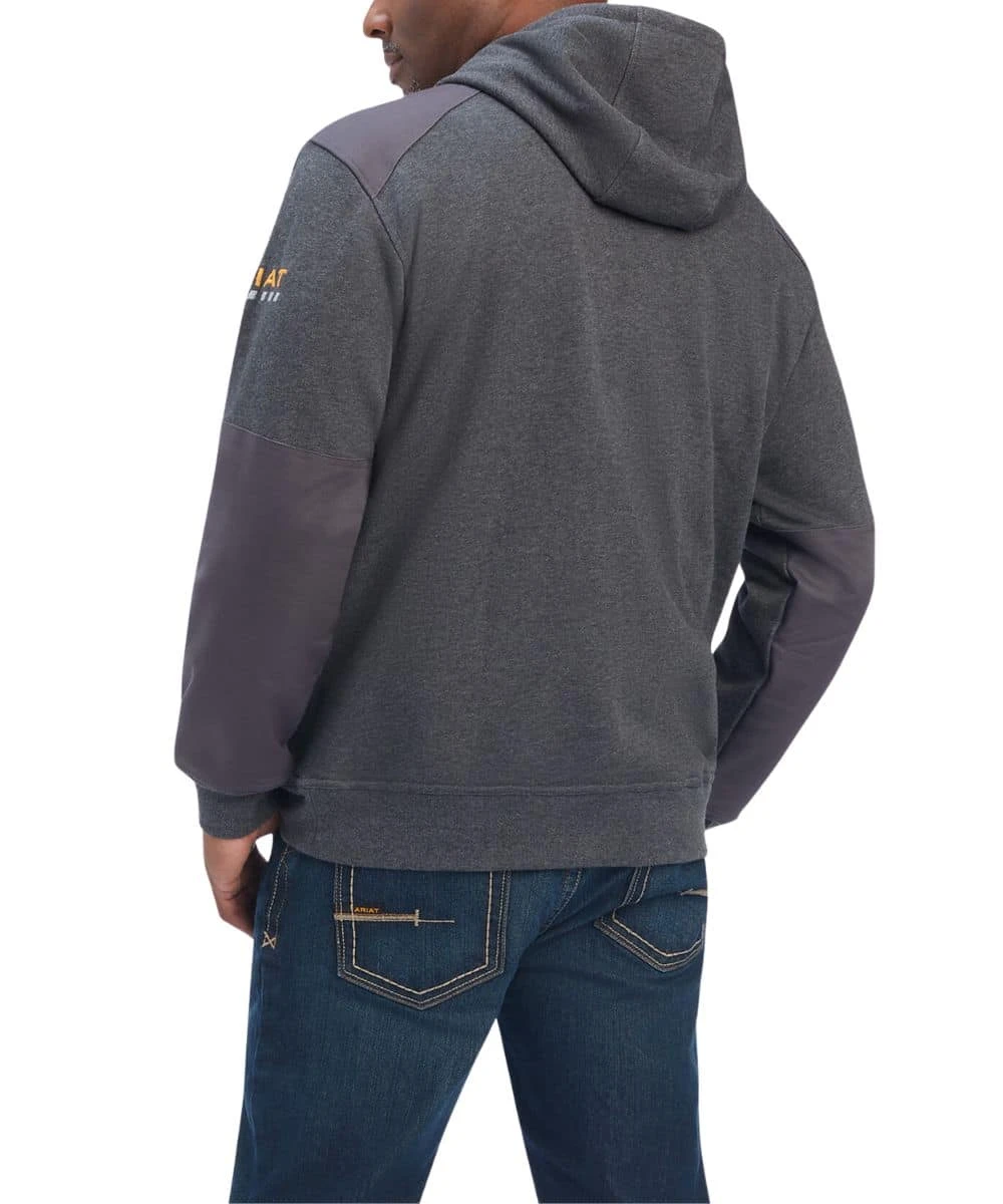 Ariat Men's Rebar Workman DuraCanvas Hoodie 2 Ariat Men's Rebar Workman DuraCanvas Hoodie - Image 2
