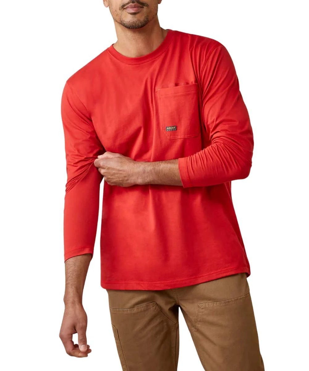 Ariat Men's Rebar Workman Reflective Shirt 1 Ariat Men's Rebar Workman Reflective Shirt