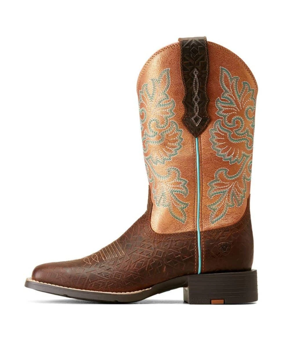 Ariat Women's Round Up StretchFit Western Boot 2 Ariat Women's Round Up StretchFit Western Boot - Image 2