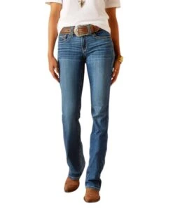 Ariat Women's Perfect Rise Alina Arrow Fit Boot Cut Jean