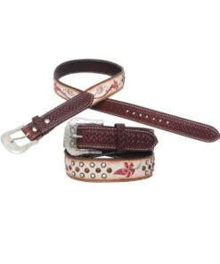 Circle Y Women's Fire Lily Belt