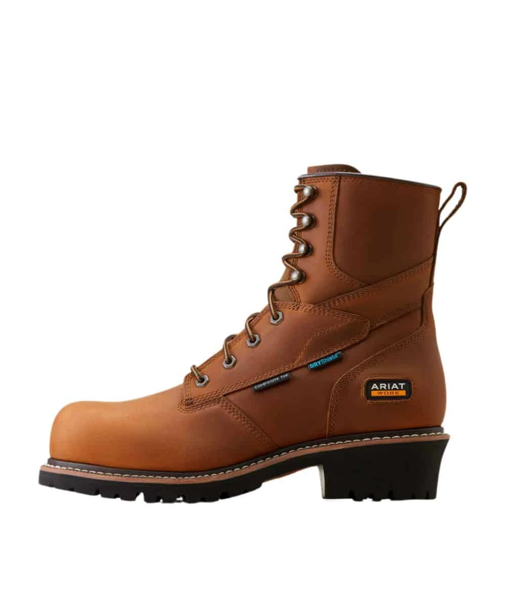 Ariat Men's Logger Shock Shield Composite Toe Work Boot 2 Ariat Men's Logger Shock Shield Composite Toe Work Boot - Image 2