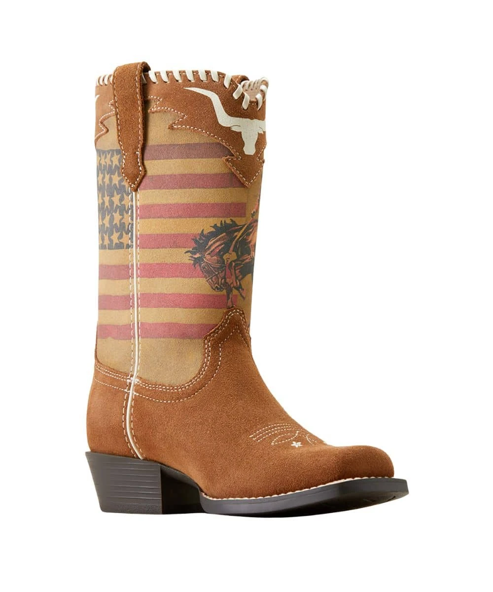 Ariat Kids' Futurity Rodeo Quincy Western Boot 4 Ariat Kids' Futurity Rodeo Quincy Western Boot - Image 4