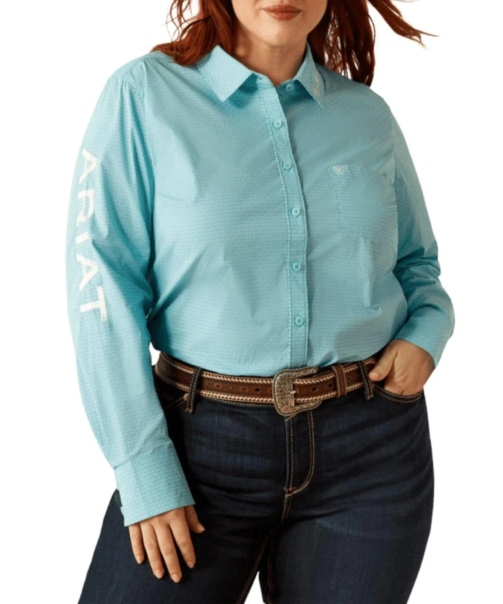 Ariat Women's Team Kirby Button Down Shirt 3 Ariat Women's Team Kirby Button Down Shirt - Image 3
