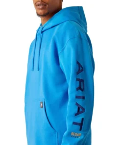 Ariat Men's Rebar Work Hoodie 5 Ariat Men's Rebar Work Hoodie -Cowpokes Onlines.com 10055153 c