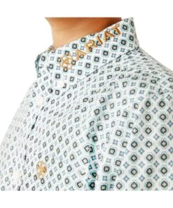 Ariat Boys' Team Franklin Button Down Shirt 5 Ariat Boys' Team Franklin Button Down Shirt -Cowpokes Onlines.com 10058719 c