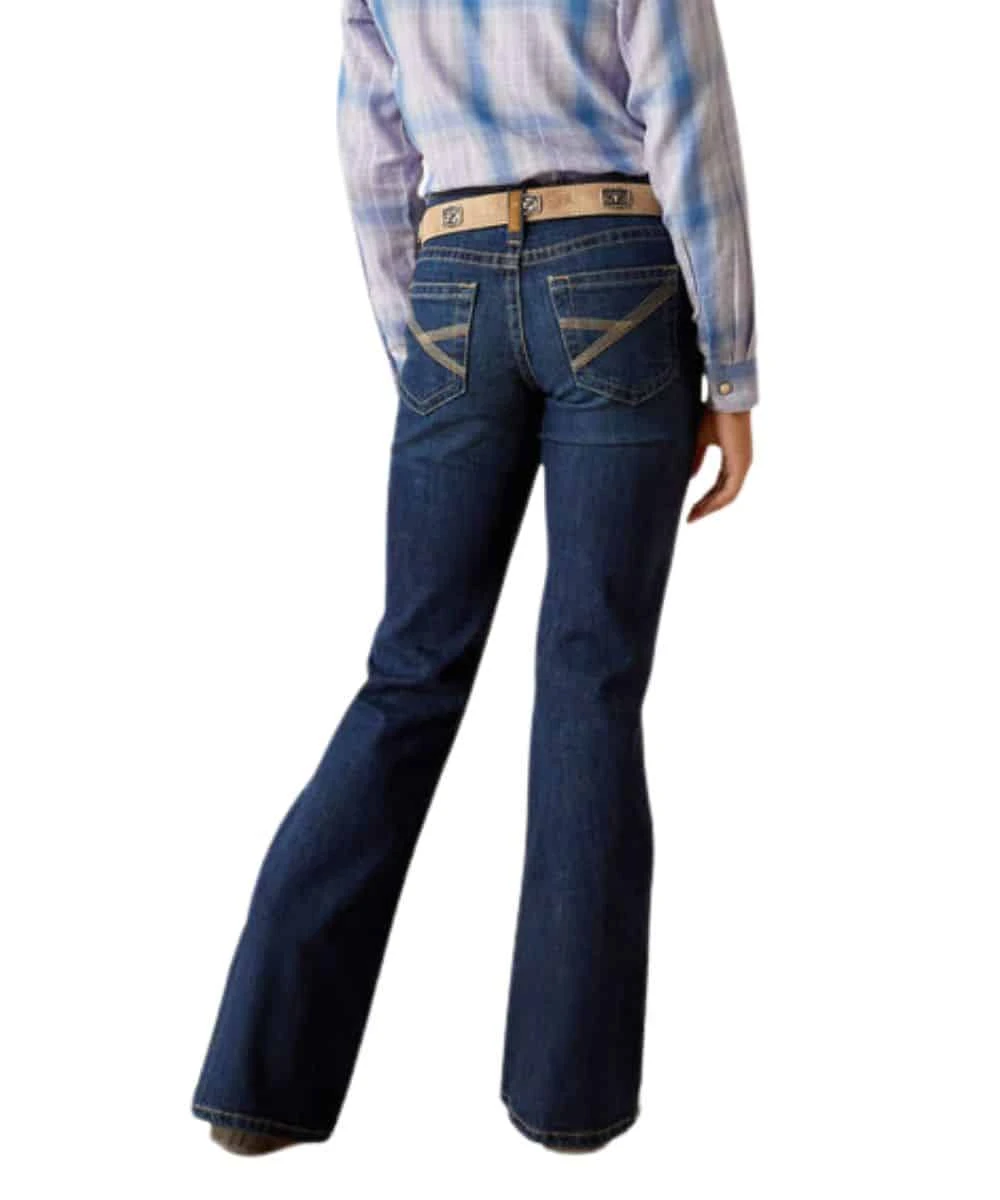 Ariat Girls' Jordyn Flare Jean 2 Ariat Girls' Jordyn Flare Jean - Image 2