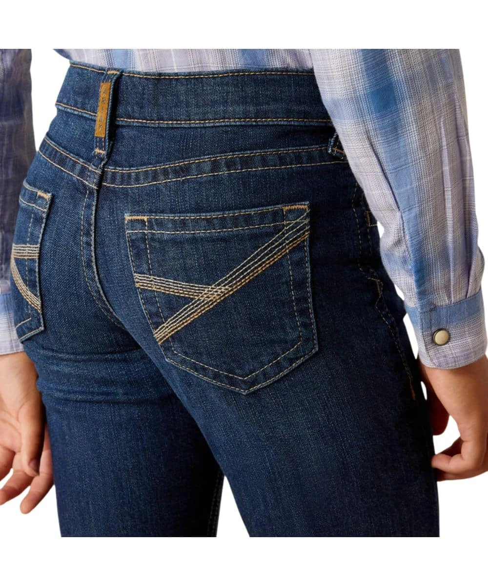 Ariat Girls' Jordyn Flare Jean 4 Ariat Girls' Jordyn Flare Jean - Image 4