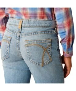 Ariat Girls' Hasley Boot Cut Jean -Cowpokes Onlines.com 10058908 d