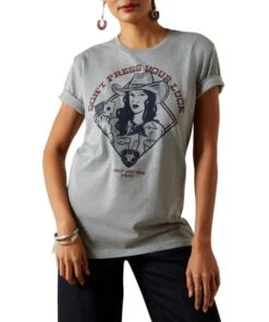 Ariat Women's Don't Press Your Luck Tee