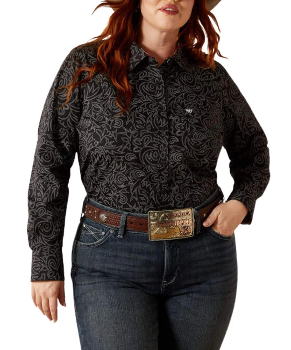 Ariat Women's Kirby Stretch Button Down Shirt 1 Ariat Women's Kirby Stretch Button Down Shirt