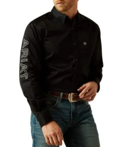 Ariat Men's Team Logo Button Down Shirt