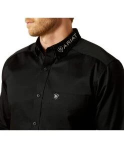 Ariat Men's Team Logo Button Down Shirt -Cowpokes Onlines.com 10062659 c