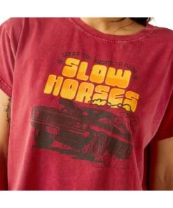 Ariat Women's Sendero Slow Horses Tee 6 Ariat Women's Sendero Slow Horses Tee -Cowpokes Onlines.com 10062911 c