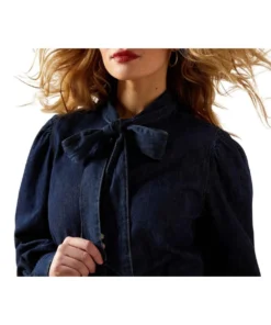 Ariat Women's Denim Snap Shirt -Cowpokes Onlines.com 10070406 c