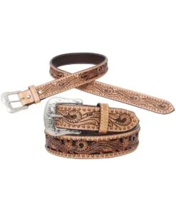 Circle Y Women's Texas Flower Belt