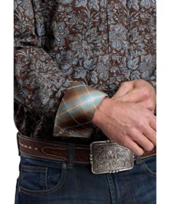 Stetson Men's Paisley Snap Shirt -Cowpokes Onlines.com 11 001 0425 6044 c