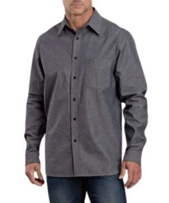 Stetson Men's Denim Button Down Shirt