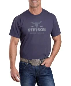 Stetson Men's Longhorn Tee
