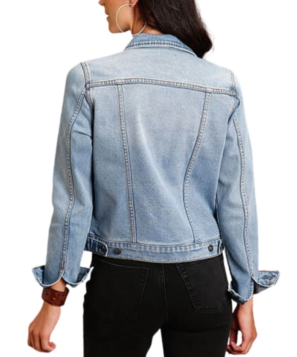 Stetson Women's Denim Jacket 2 Stetson Women's Denim Jacket - Image 2