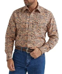 Wrangler Men's Checotah Snap Shirt