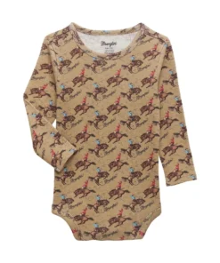 Wrangler Infant Boys' Western Onesie