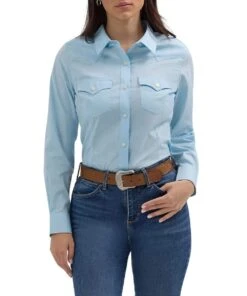 Wrangler Women's Western Button Down Shirt