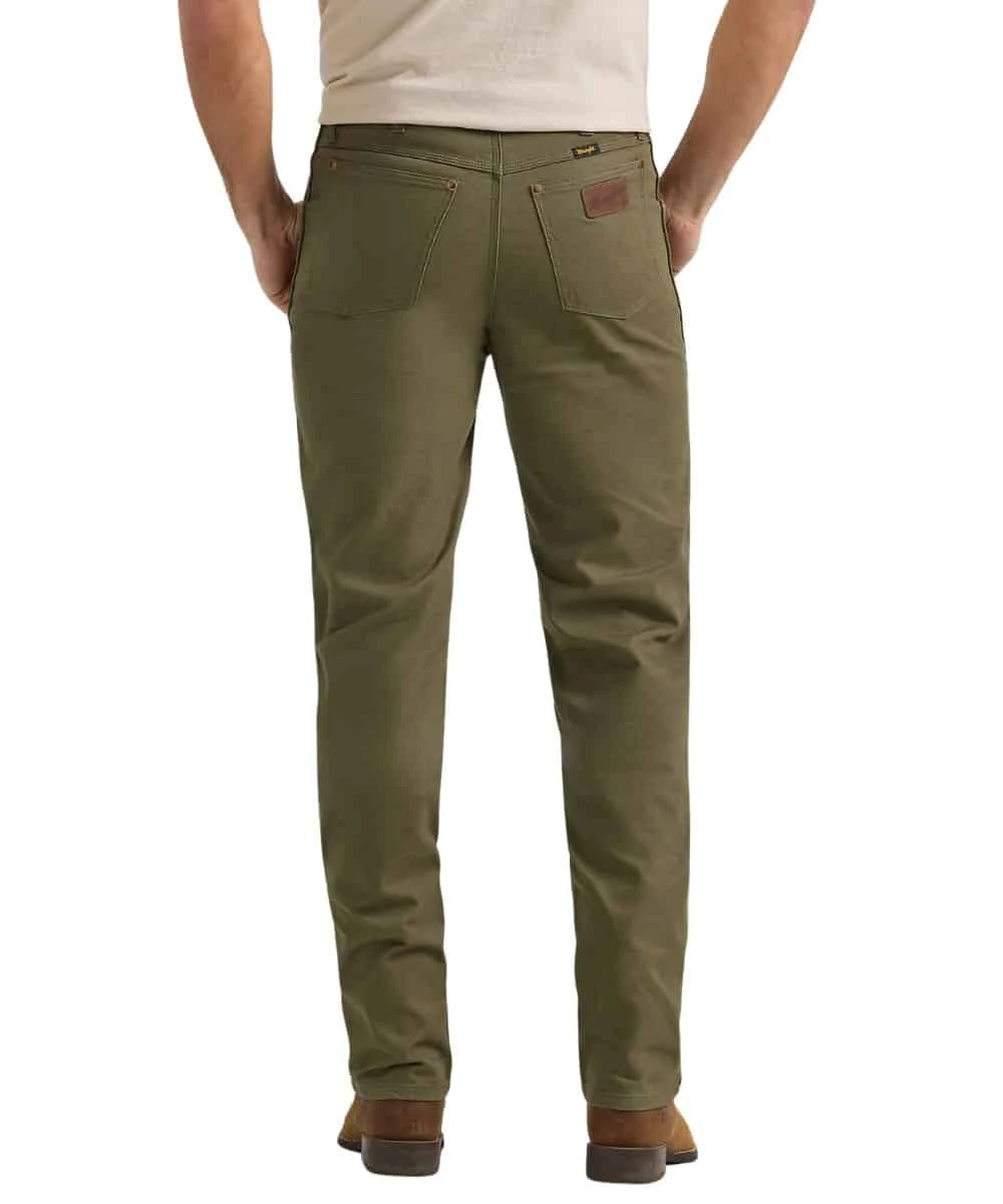 Wrangler Men's Cowboy Cut Canvas Jean 2 Wrangler Men's Cowboy Cut Canvas Jean - Image 2