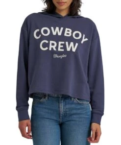 Wrangler Women's Cropped Hoodie