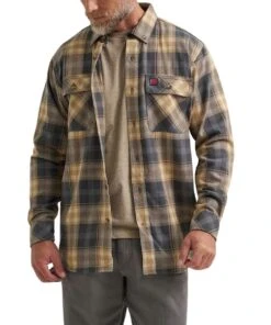 Wrangler Men's Riggs Flannel Work Shirt