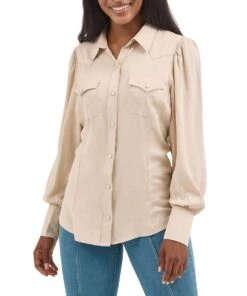Wrangler Women's Western Snap Shirt