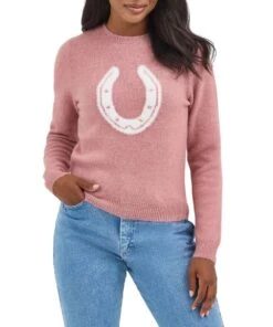 Wrangler Women's Retro Horseshoe Sweater