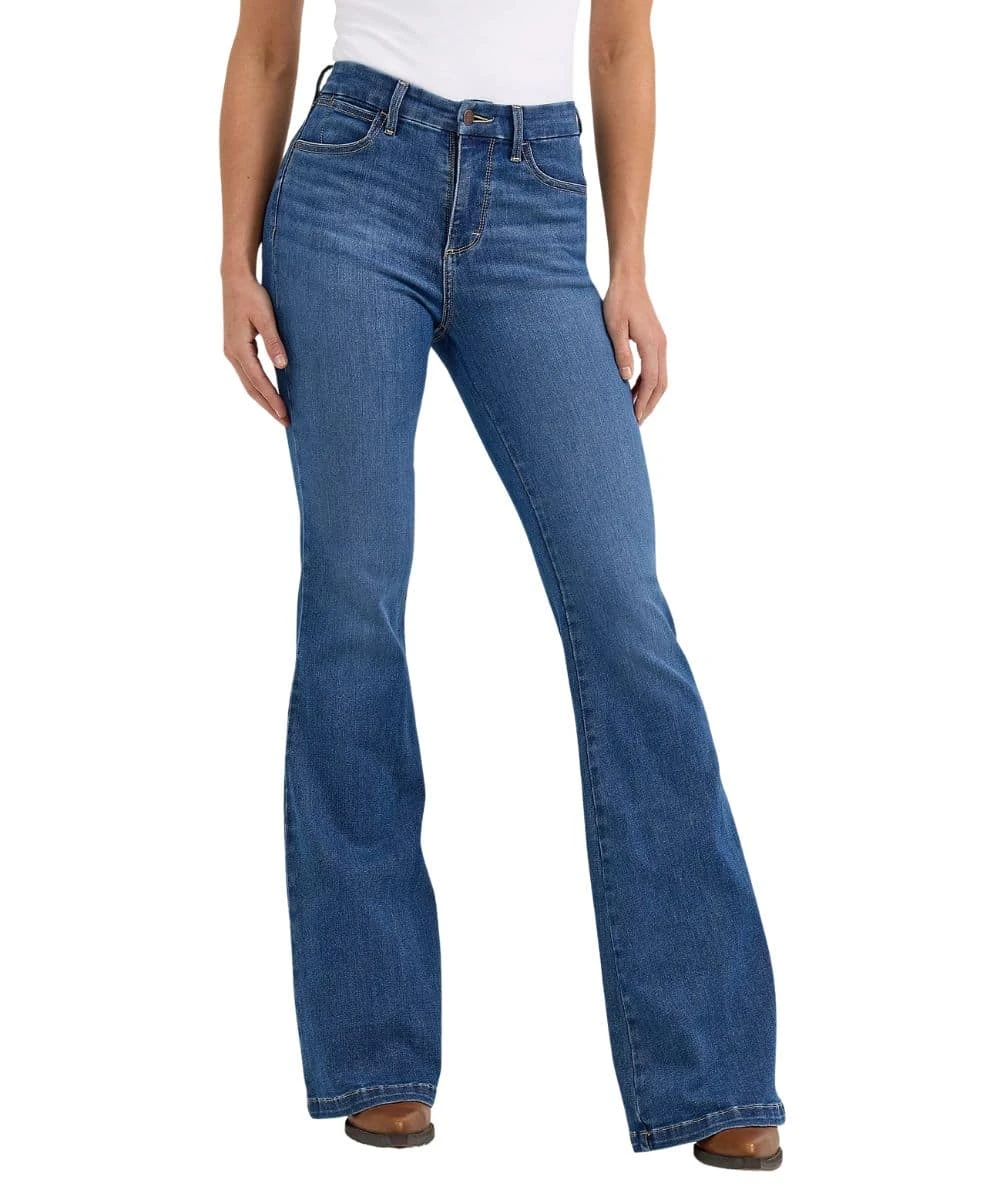 Wrangler Women's Bespoke Flare Jean 1 Wrangler Women's Bespoke Flare Jean