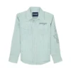 Wrangler Boys' Logo Western Snap Shirt
