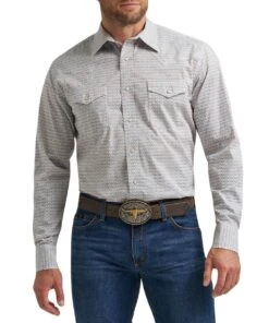 Wrangler Men's 20X Western Snap Shirt